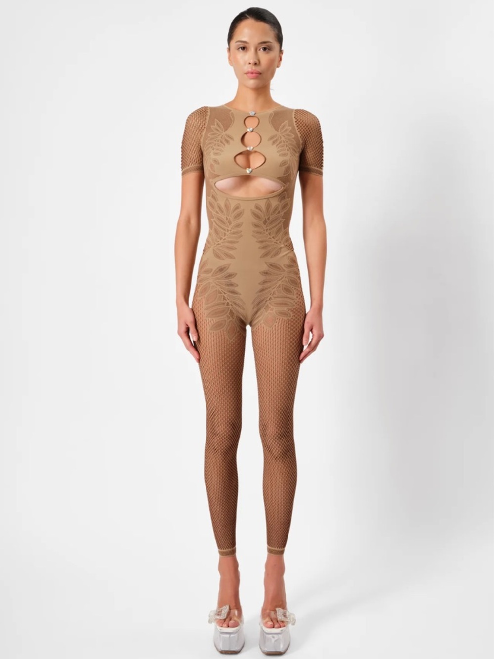 Poster girl - DINERO JUMPSUIT BEIGE